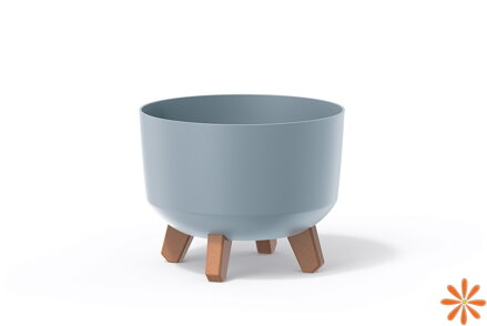 Květináč GRACIA STANDARD 23,5 cm - barva: světle šedá