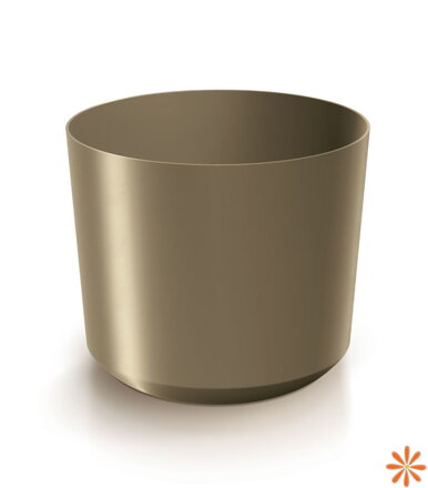 Květináč TUBO 39 cm - barva: zlatá