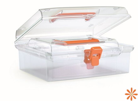 Plastové organizéry NUF SET 245x214x100 mm - barva: oranžová