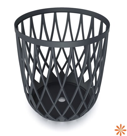 Univerzální koš UNIQUBO 39 cm - barva: antracit