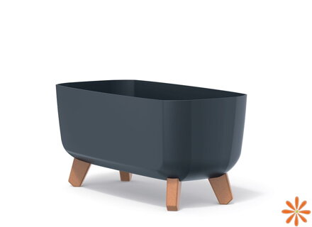 Květináč GRACIA CASE 39 cm - barva: antracit
