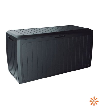 Zahradní box BOXE BOARD 116 cm - 290 l - barva: antracit