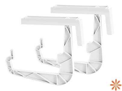 Držák na truhlíky HANGPLAST bílý 23,5cm