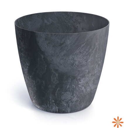 Květináč MATE BETON EFFECT 11,9 cm - antracit