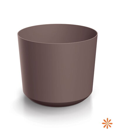 Květináč TUBO 12,8 cm - barva: marsala