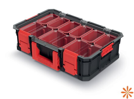 Modulární přepravní box (krabičky) MODULAR SOLUTION 517x331x134 mm - barva: černá