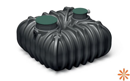 Podzemní nádrž UNGROUND R-5000 černá 5000 l