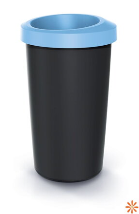 Odpadkový koš COMPACTA R DROP -objem: 25 l, barva: světle modrá