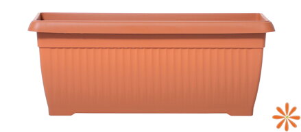 Truhlík TERRA 60 cm - barva: terakota
