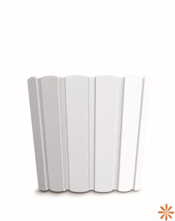 Květináč BOARDEE BASIC 14,4 cm - barva: bílá