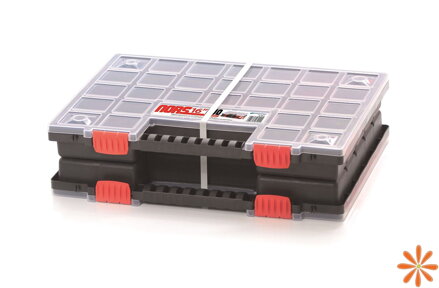 Plastový organizér NORS DUO (2x KNO40305S) 399x303x100 mm