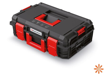 Kufr na nářadí X BLOCK PRO 546x380x194 mm - barva: černá