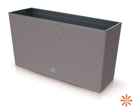 Truhlík střední RATO CASE M s vkladem 77 cm - barva:  mocca