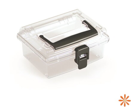 Plastový organizér NUF LOW 148x135x70 mm - barva: černá