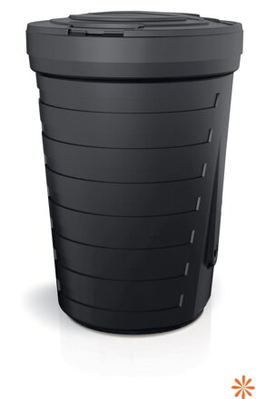 Sud na dešťovou vodu RAINCAN 210 l - barva: černá
