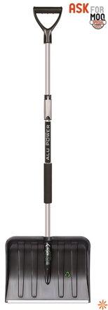Lopata na sníh ALPE 40 ECO telescopic matně černá