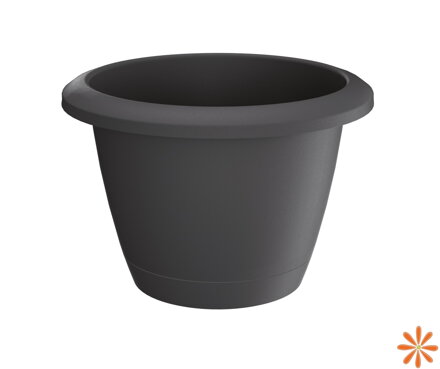 Květináč RESPANA BASIC 29,5 cm - barva: antracit