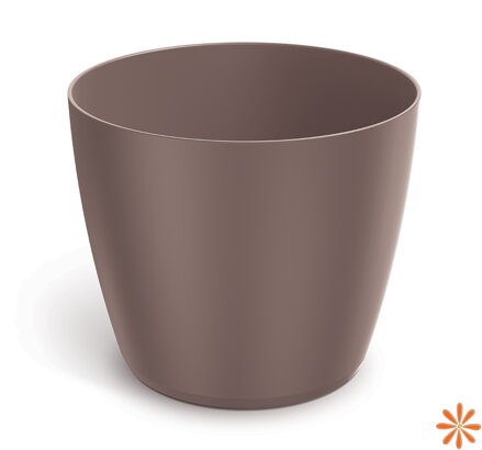 Květináč REGULA 13,7 cm - barva: marsala