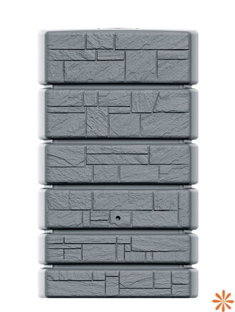 Sud na dešťovou vodu TOWER STONE 500 l - barva: světle šedá