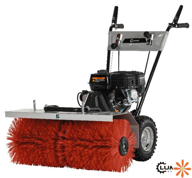 Lumag KM 800 motorový kartáč - ZDARMA radlice na sníh a box-koš na nečistoty