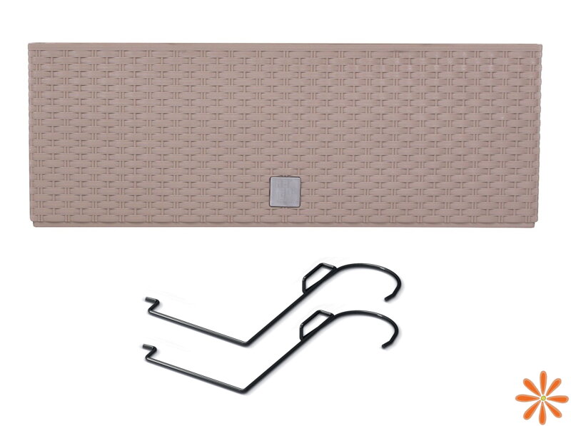 Truhlík RATO CASE W s háky a vkladem 39,5 cm - barva: mocca Truhlík RATO CASE W s háky a vkladem 39,5 cm - barva: mocca