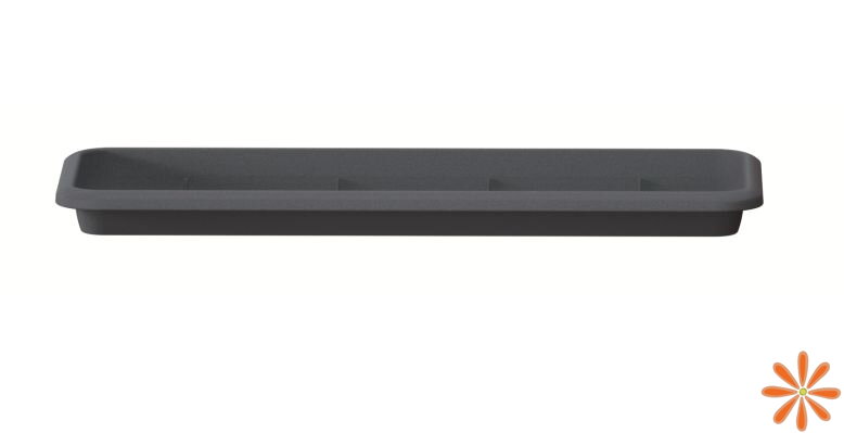 Miska pod truhlík UNIVERSA 36,9 cm - barva: antracit