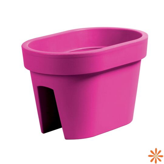 Květináč na zábradlí LOFLY RAILING 39,6 cm - barva: fuchsie