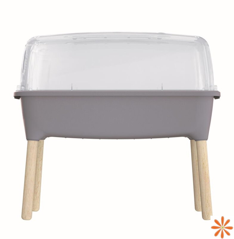 Sadbovač RESPANA PLANTER WOOD HIGH SET 78 cm - barva: šedý kámen Sadbovač RESPANA PLANTER WOOD HIGH SET 78 cm - barva: šedý kámen