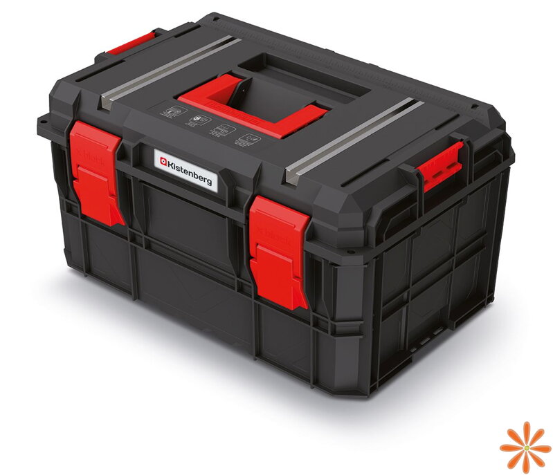 Kufr na nářadí X BLOCK TECH 546x380x307 mm - barva: černá Kufr na nářadí X BLOCK TECH 546x380x307 mm - barva: černá