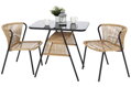 Zahradní nábytek Fiuggi Black / Beige – Komfort a Elegance pro Vaši Zahradu