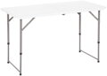 Skládací cateringový stůl 122 cm - 2 výšky