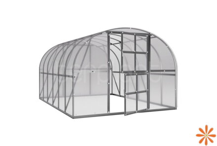 Zahradní skleník z polykarbonátu Terplant Comfort Plus 3x4 m