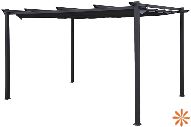 Hliníková zahradní pergola Bakio 400 x 300 cm Hliníková zahradní pergola Bakio 400 x 300 cm